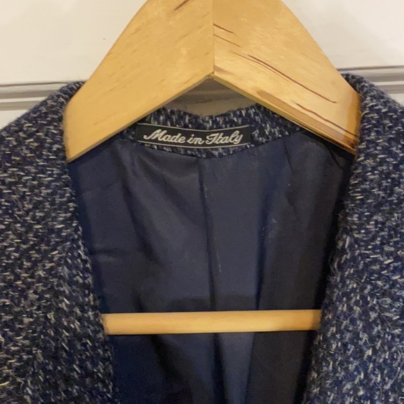 SMALL/MED. Stolen from the men’s closet.  Italian Wool/Alpaca vintage blazer. A+ - Picture 7 of 12